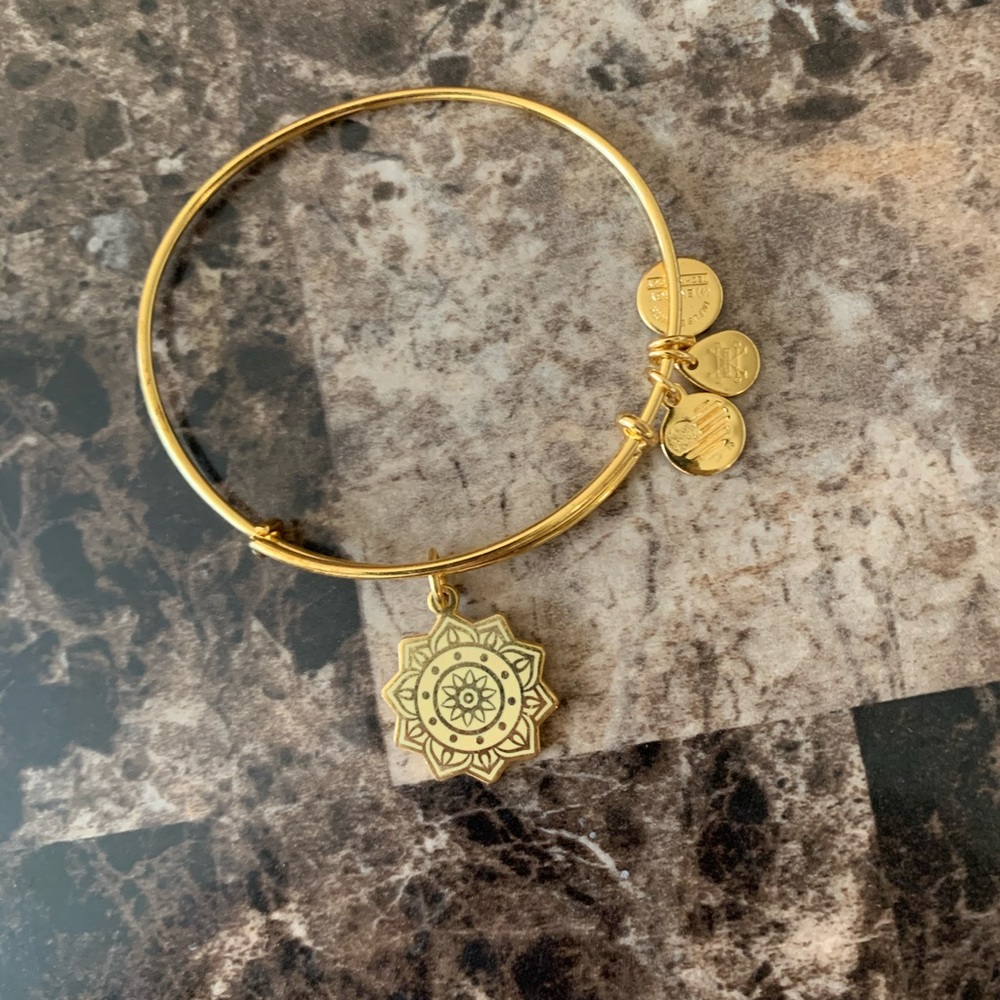 Gold Alex and Ani Bracelet